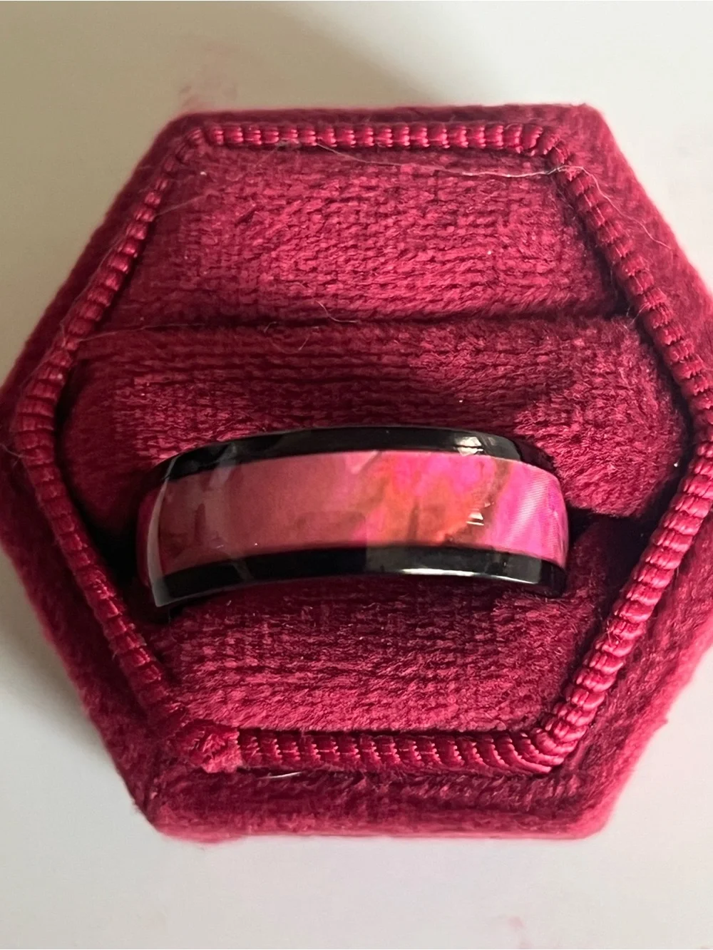 Luxury Collection Titanium Steel Polished Design Minimalist 8mm Band Size 13 NWT